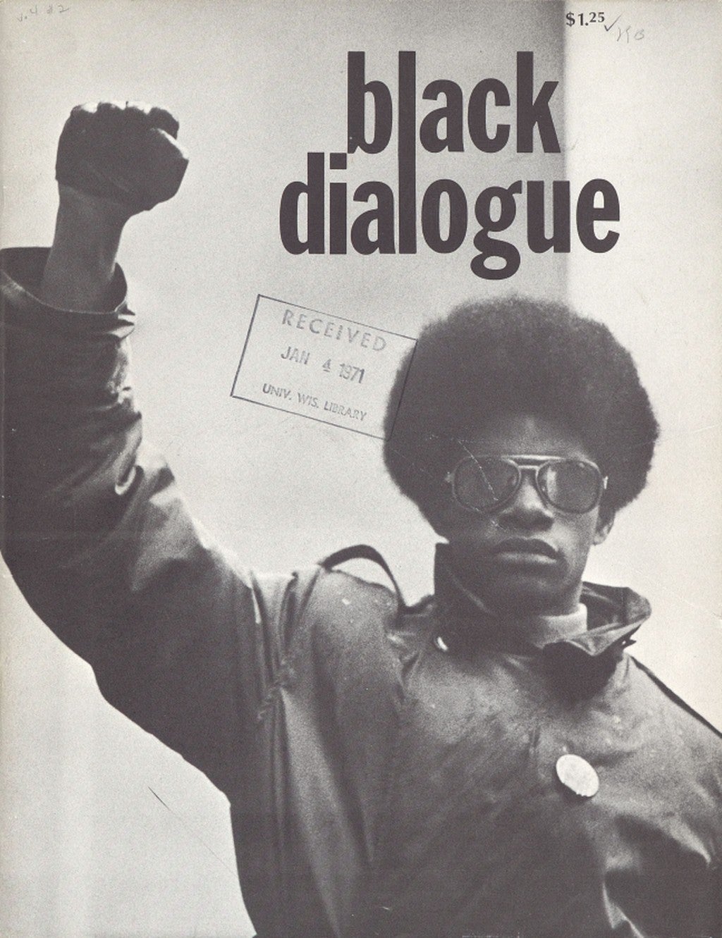 Magazine Cover for Black Dialogue. Vol. 4, No. 2, 1970